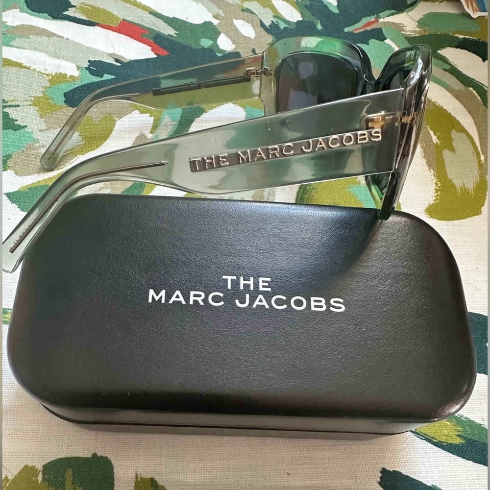 NEW Marc Jacobs MARC 574/S-08YW IR Green Grey Sunglasses - Picture 7 of 7